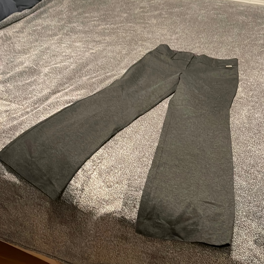 Ny and co pants in charcoal gray lightly worn